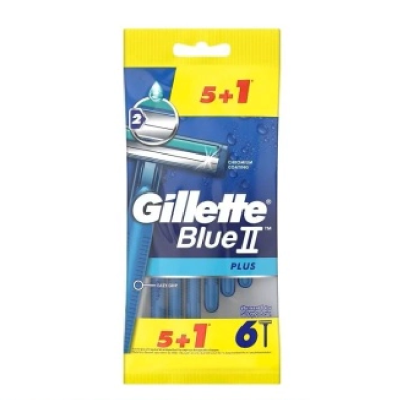 GILLETE BLUE II BRIJAČ JEDNOKRATNI 5+1 KOM GRATIS