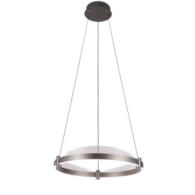 LED LUSTER 49W SIMONA D500 4000K BRUSHED COFFEE