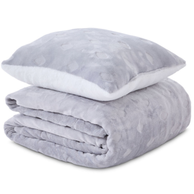 DORMEO SET JASTUK I DEKA 200X200 WARM HUG MISTY GREY