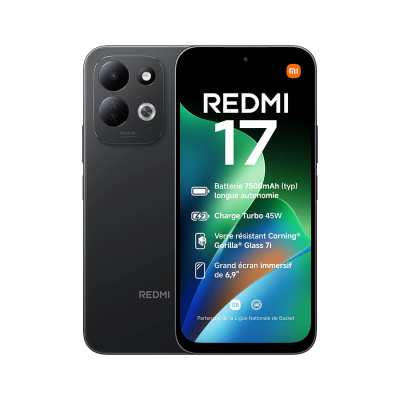 XIAOMI REDMI 17 MOBITEL 4GB 128GB DUAL SIM BLACK