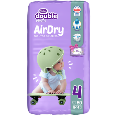 VIOLETA PELENE 60KOM 4 MAXI 8-14KG DOUBLE CARE AIR DRY
