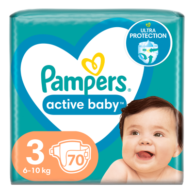 PAMPERS PELENE 70KOM 3 JUMBO MAXI PACK MIDI 6-10KG