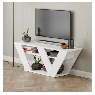 KOMODA ZA TV PIPRALLA 110X30X40CM - BIJELA